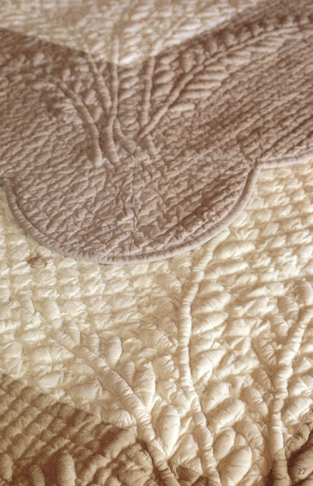 Provencal Boutis bed cover, bedspread (Cabrian) - Click Image to Close